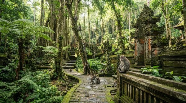 Découvrez les merveilles naturelles de la forêt des singes à Ubud
